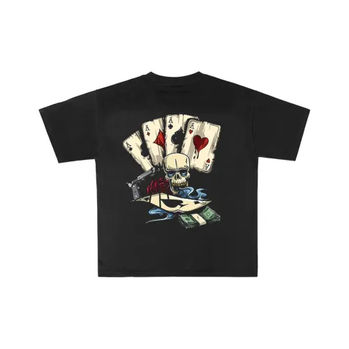 CTIDESTRAW Черная унисекс футболка