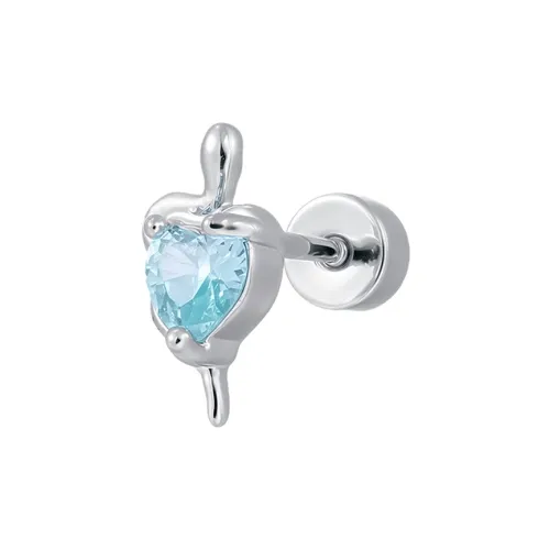 MISS XIA JWY Титановые стальные серьги-гвоздики унисекс