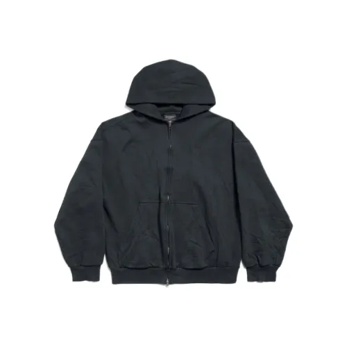 Balenciaga FW25 Куртки и Пальто Стандартный крой Унисекс Черный