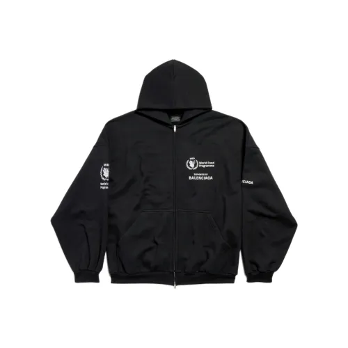 Balenciaga Свитшот Свободного кроя Унисекс Черный