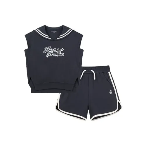 Hush Puppies Повседневная Спортивная Одежда SS25 2-Предметный Комплект Темно-Синий Детский