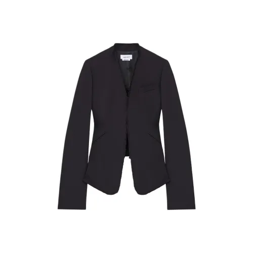 Alexander McQueen SS25 Куртки и Пальто Женские Темно-Коричневый