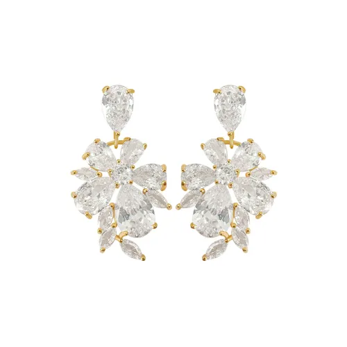 JOLLY SEASONS Серьги-гвоздики из меди женские