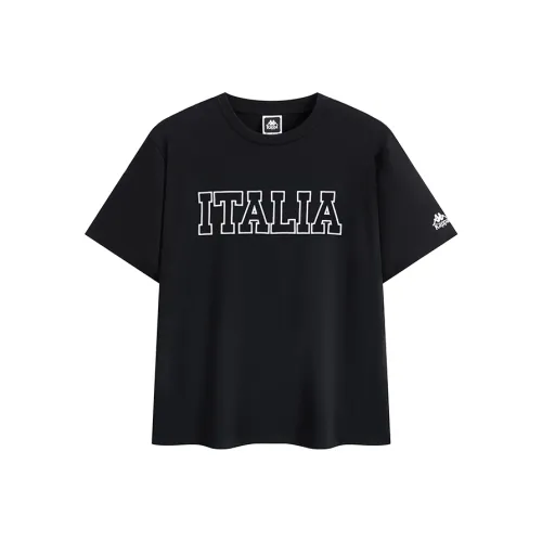 KAPPA 1916 Series T-Shirt Унисекс Черный