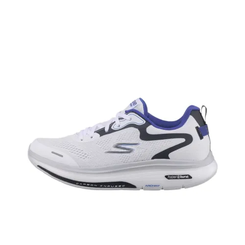 Skechers Go Walk Workout Walker Низкий Топ Повседневная Обувь Мужская Белый Синий