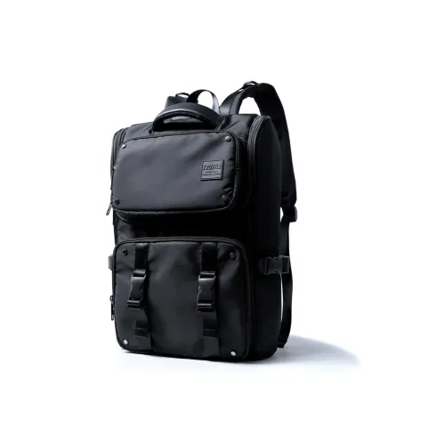 TRUFFLE Ткань Рюкзак Унисекс Классический Черный Светлый Кофейный