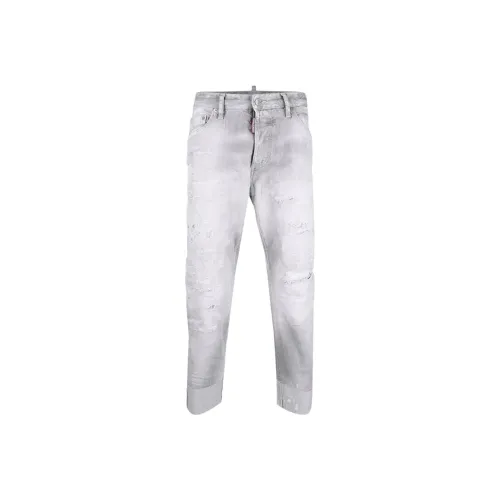 DSQUARED 2 Gray Men's Jeans DSQUARED 2 Серый Мужской Джинсы