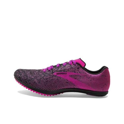 Brooks Mach 19 Low Беговые кроссовки Женские Розовые Черные