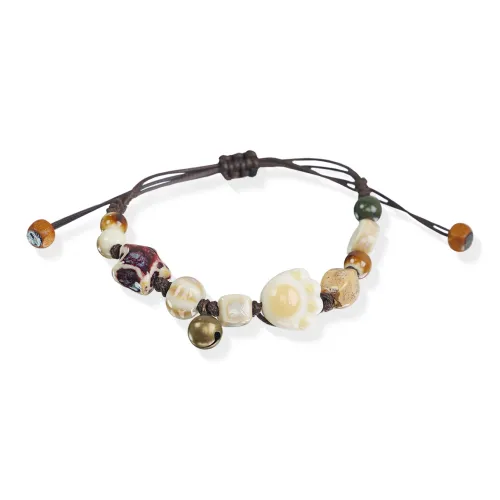 DVNRR Керамика Браслеты с шнурками Женские