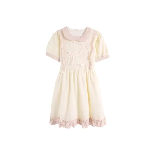 HeartyBite Короткий рукав Платье Женское