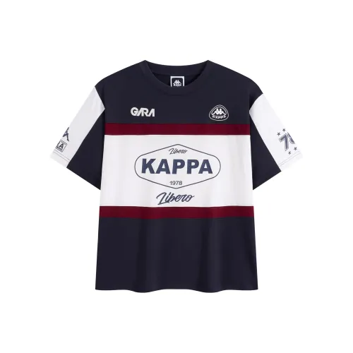 KAPPA 1916 SERIES Полночный синий Черный 906 Унисекс T Рубашки