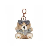 Печенье, Медвежонок, Брелок, Серый, Свитер, Стиль