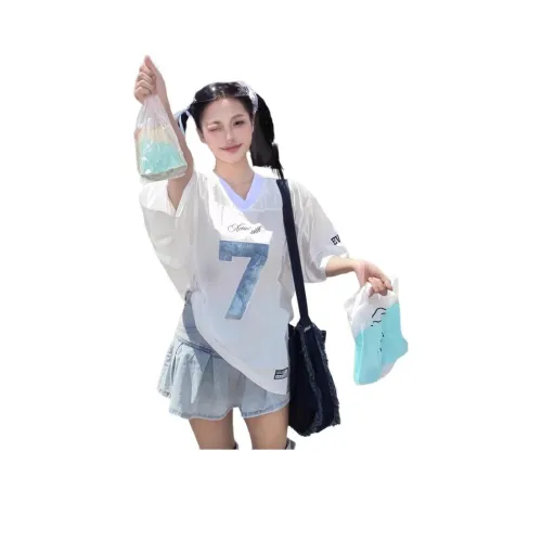 SOCKKEY Белая унисекс футболка T