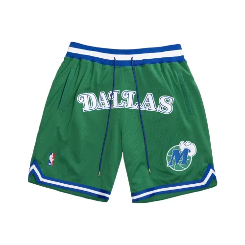 Mitchell Ness x JUST DON Баскетбольные шорты Мужской Зеленый