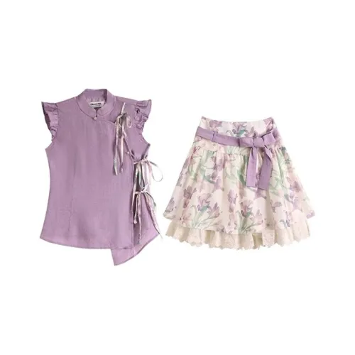 MITX Цвет изображения Одежда Комплекты Короткая юбка Женские Комплекты с юбкой