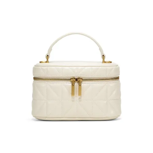 Simedin Сумка через плечо из коровьей кожи Маленькая Женская Экрю Джет черный