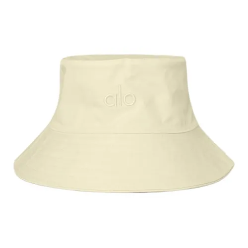 Alo Yoga Холст Bucket Hats Unisex Желтый