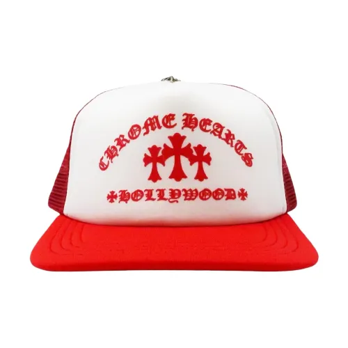 Кепки Chrome Hearts Унисекс Красные