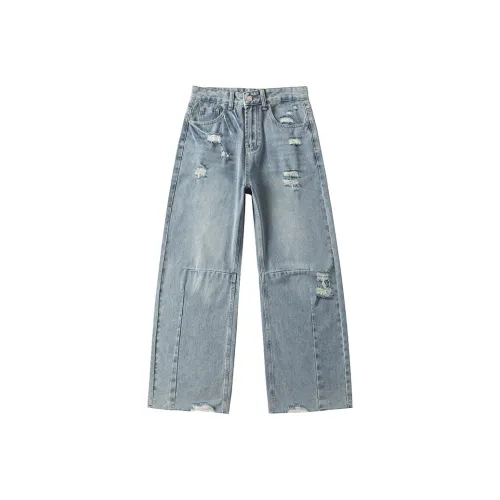 JIELNSELN Синий BNSDMM 571 Унисекс Джинсы