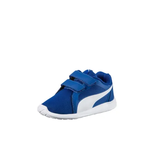PUMA ST TRAINER EVO Низкий Топ Обувь для малышей Синий Белый Infant и Toddler