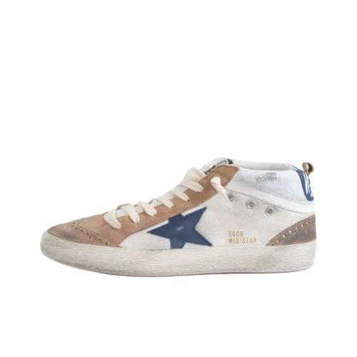 Golden Goose Mid Star Low Топ Скейтборд Кроссовки Мужские Коричневые