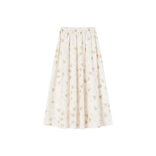 XIANGYING Повседневная длинная юбка женская