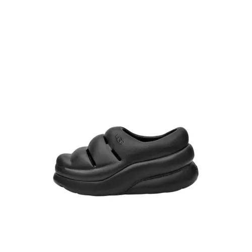 UGG противоскользящие устойчивые к истиранию низкие топы детские сандалии черные