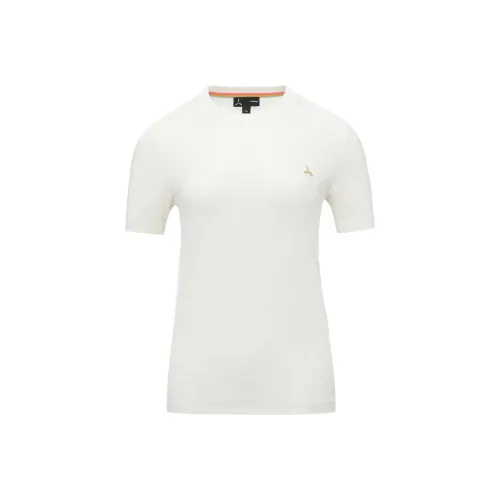 LI NING 1990 T Рубашка Женская Сливового цвета