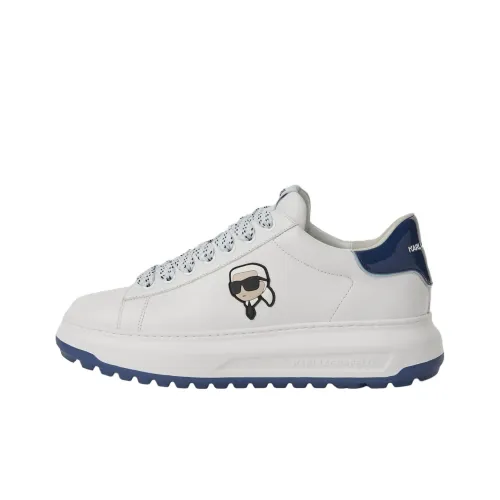 KARL LAGERFELD Низкий топ Повседневная обувь Мужской Синий