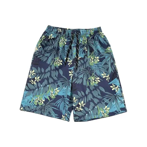 MEIKE Повседневные шорты унисекс синий лист