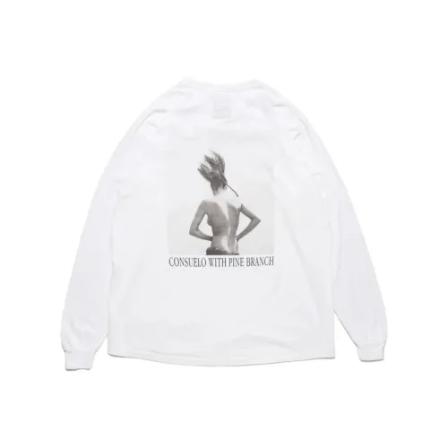 Bowwow SS25 【Арочный Wow HERB RITTS Коллекция】CONSUELO с Сосна T Рубашка Унисекс