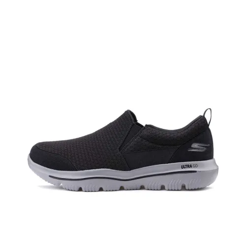 Skechers Go Walk Evolution Ultra Low Топ Повседневная обувь Мужская Черная