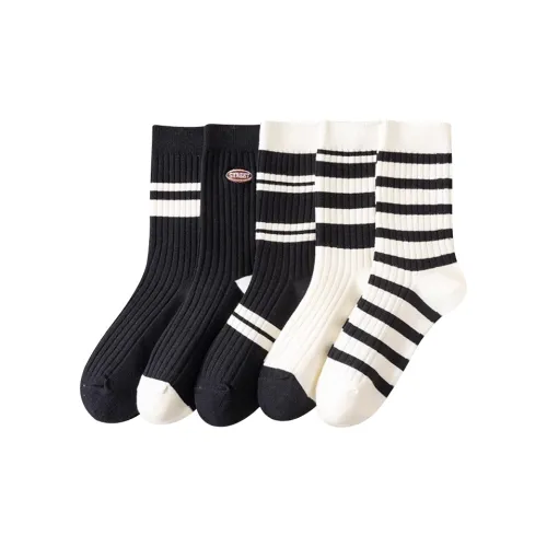 Mulong Family Носки Crew Женские упаковка из 5 пар