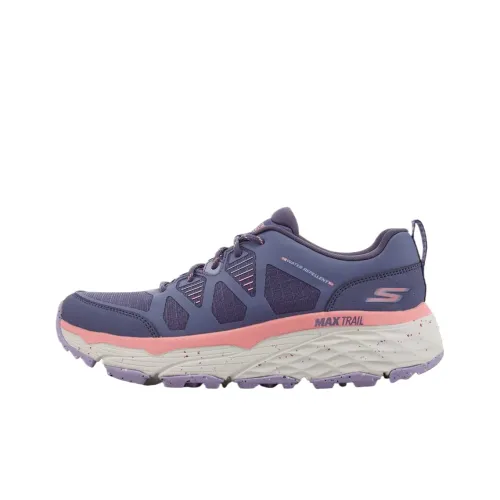 Skechers MAX CUSHIONING ELITE Низкие Беговые Кроссовки Женские Фиолетовые