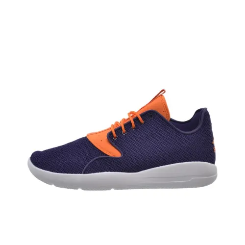 Джордан Eclipse противоскользящие устойчивые к истиранию низкий топ беговые кроссовки мужские фиолетовые