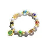 Зеленый браслет Бог богатства