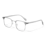 Прозрачно-серый, серебряная оправа [88017-C4]