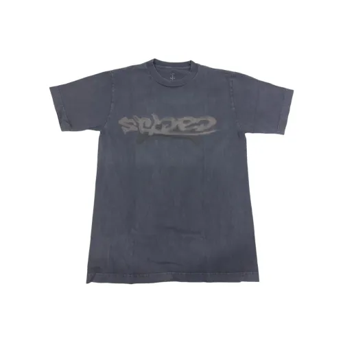 Travis Scott Серый Мужской T-Рубашки