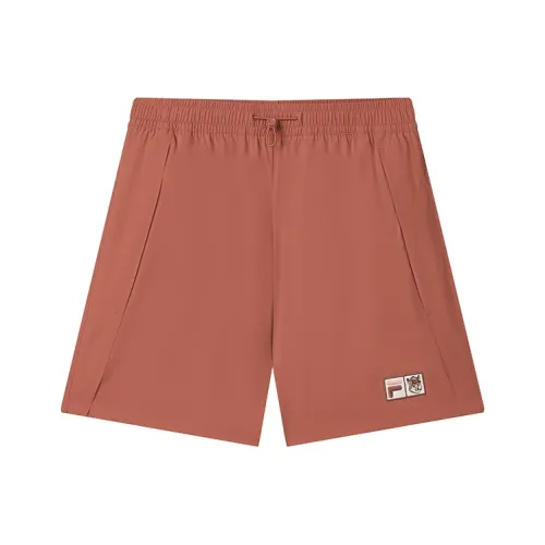 FILA Fine Красно-бурый Женские Повседневные шорты