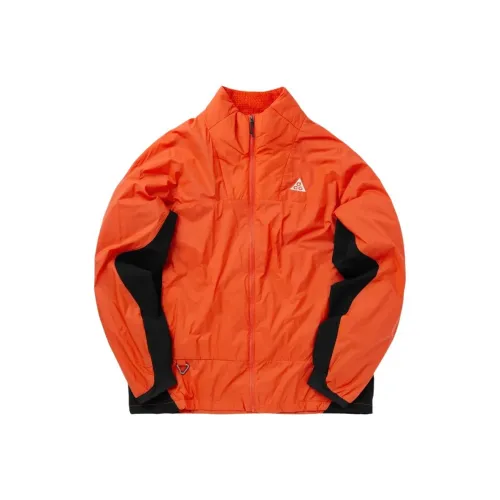 Nike Куртки и Пальто Мужские Оранжевый Красный