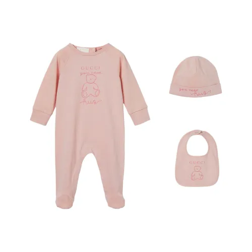 GUCCI Комбинезон SS25 3 упаковки Розовый для младенцев и малышей