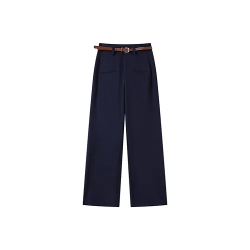 GULIANFEI Темно-синие Женские Повседневные Брюки