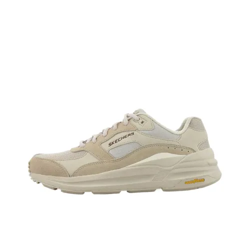 Skechers Global Jogger Low Топ Беговые кроссовки Мужской Бежевый