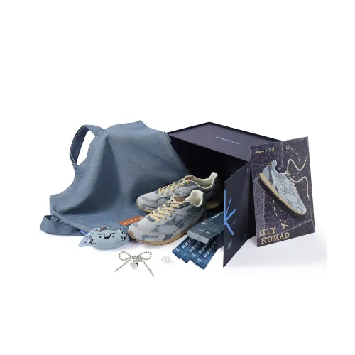 Mizuno LG 60S Повседневный Низкий Топ Джинсовый Синий Унисекс