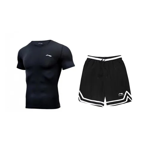 Лайнер Повседневная Спортивная Одежда Унисекс Черный