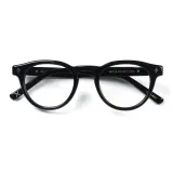 Чёрная оправа с прозрачными линзами