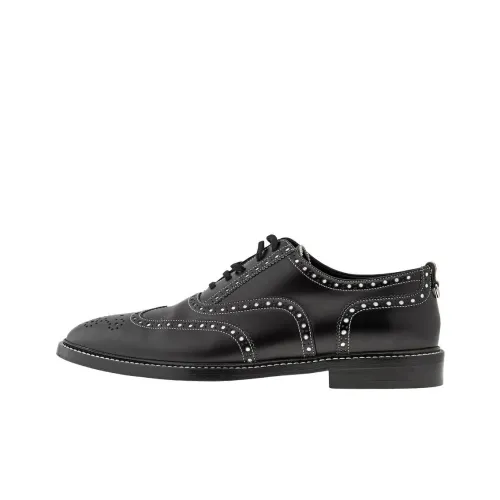 Burberry Повседневные кожаные туфли Low Top Черные Мужские