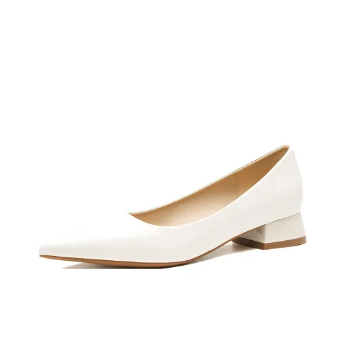 GOSO Грубый каблук Высокие каблуки Женские Экрю