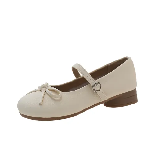 Wuji Грубый каблук Мэри Джейн туфли 3 см женские