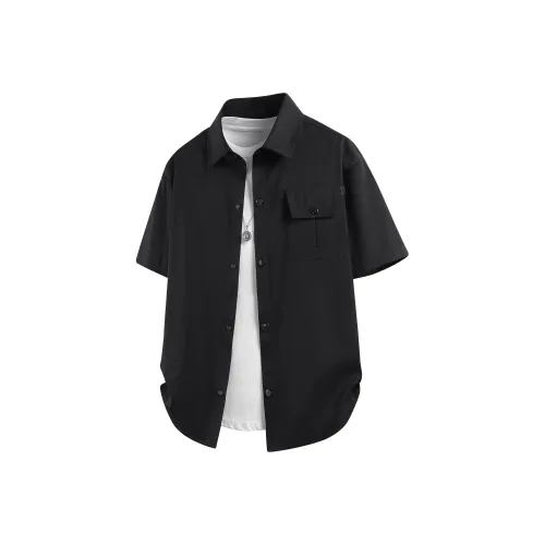 GDRX Черная унисекс рубашка